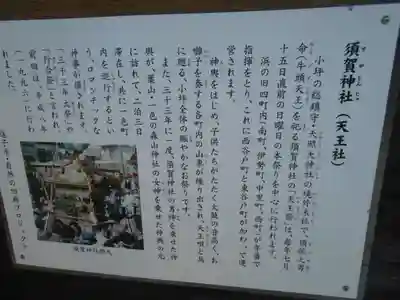 須賀神社（天王社）の歴史