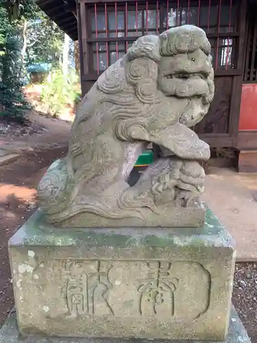 三上神社の狛犬