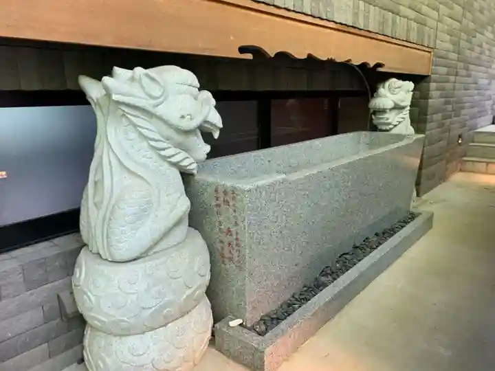 來宮神社の手水舎