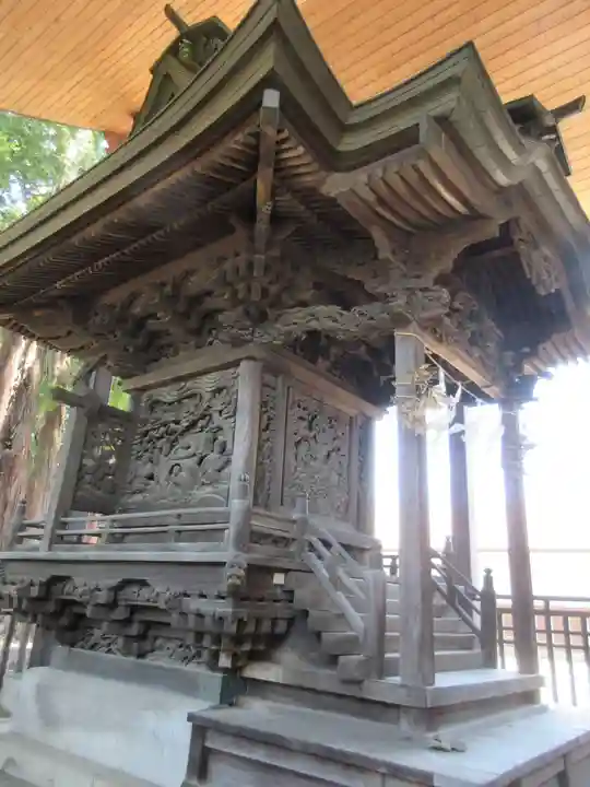 真木諏訪神社の本殿・本堂