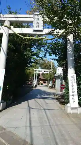 矢向日枝神社の鳥居