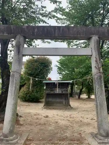 三島社（矢合）の鳥居