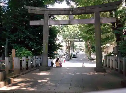 金王八幡宮の鳥居