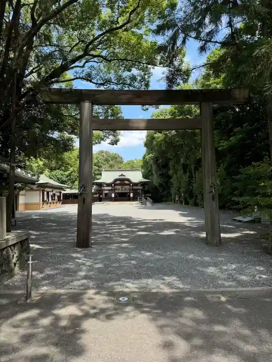 氷上姉子神社(熱田神宮摂社)の鳥居