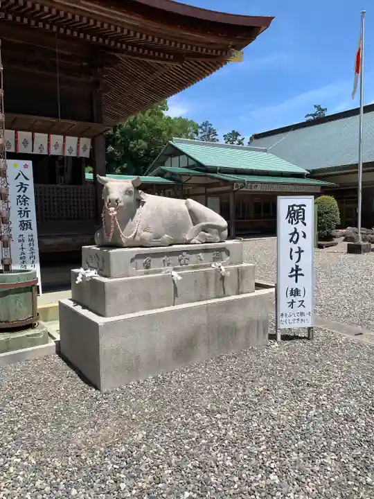 矢奈比賣神社(見付天神)の像
