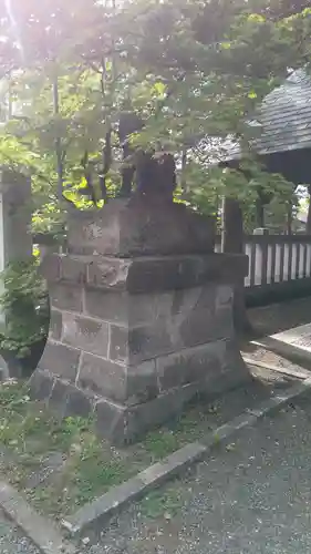 岩見澤神社の狛犬