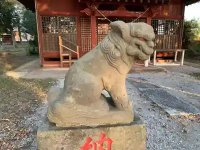 八幡神社の狛犬