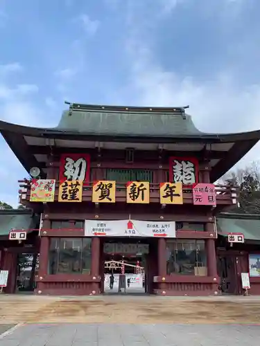 笠間稲荷神社の初詣