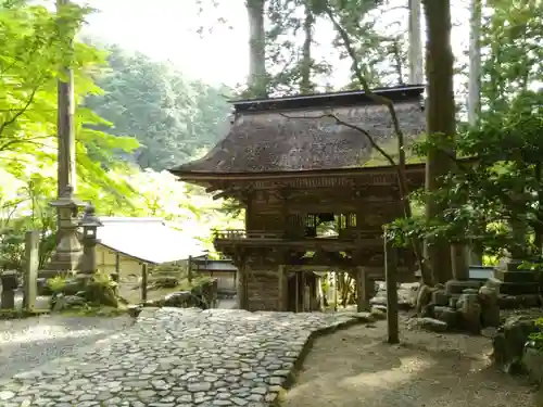 横蔵寺の山門