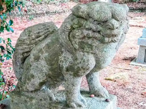 鼻節神社の狛犬