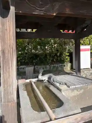 法隆寺の手水舎