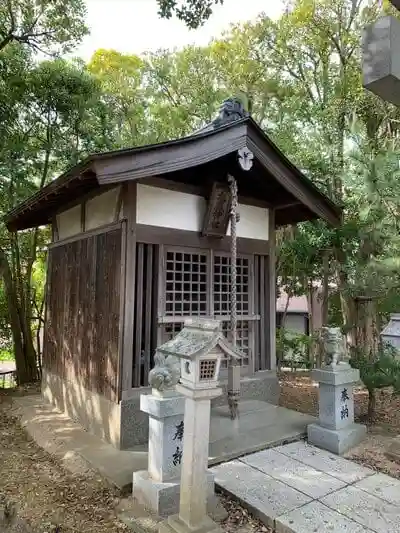 大歳神社の本殿