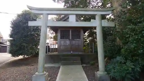 深芝神社の鳥居