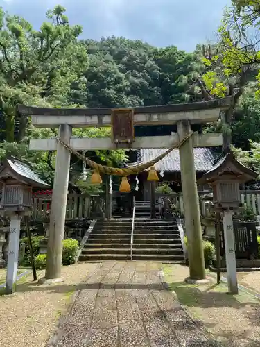 橿森神社の鳥居