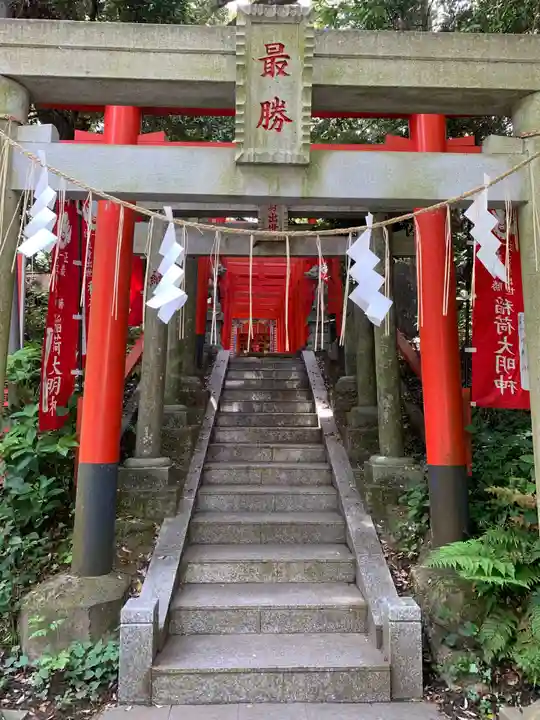 大杉神社の鳥居