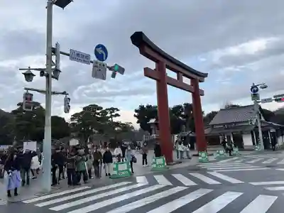鶴岡八幡宮の鳥居