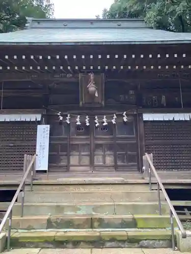 鳩峯八幡神社の本殿