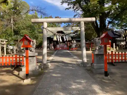 上野総社神社の鳥居