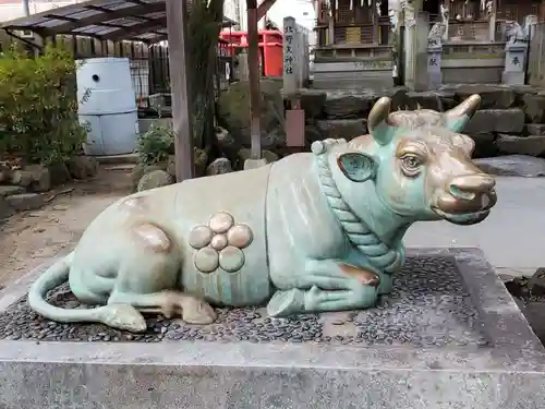 髙牟神社の狛犬