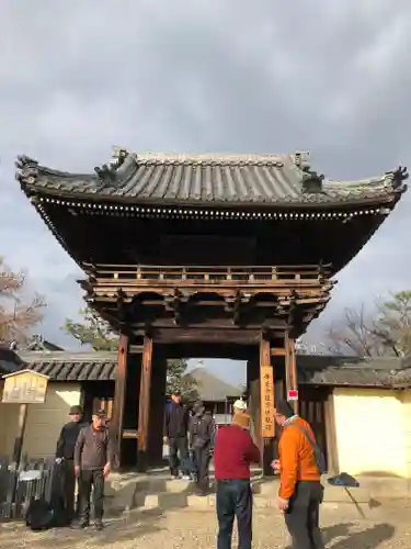 道明寺の山門・神門