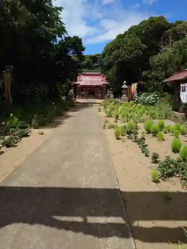 浦賀神社の景色