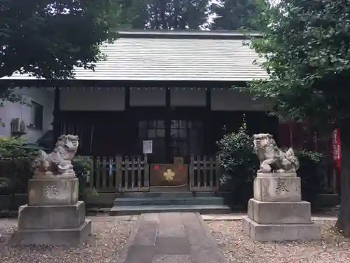 諏訪神社の本殿・本堂