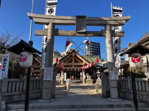 三津神社の鳥居
