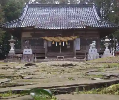 知波夜比古神社の本殿・本堂