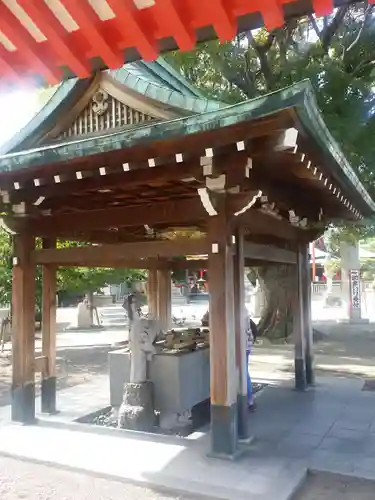 成田山大阪別院　明王院の手水舎