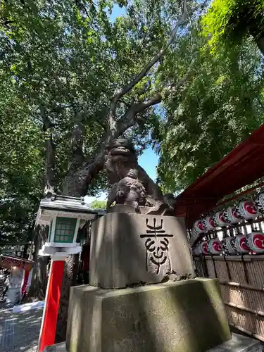 田無神社の狛犬