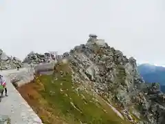 雄山神社峰本社の周辺