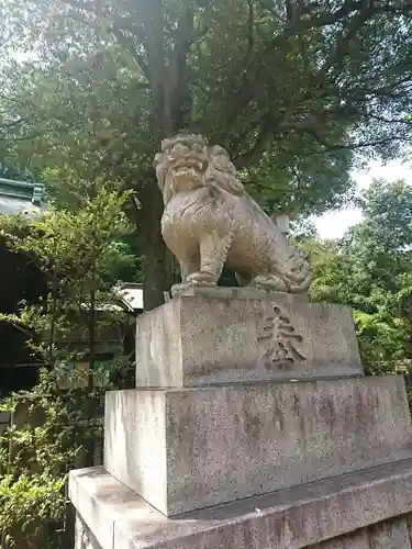 熊野神社の狛犬