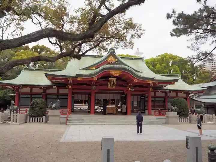 西宮神社の本殿・本堂