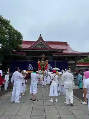 釧路一之宮 厳島神社のお祭り