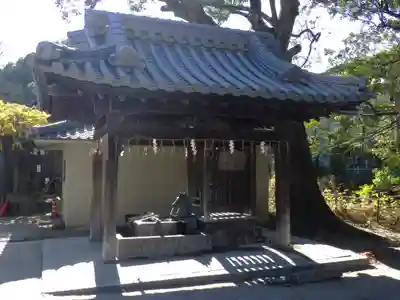 藤森神社の手水舎