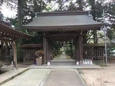 筑紫神社の山門・神門