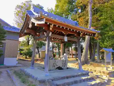 伊賀々原神社(木賀)の手水舎
