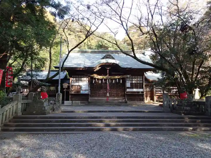 朝倉神社の本殿・本堂