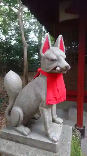 尾津神社の狛犬