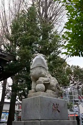 浅間神社の狛犬