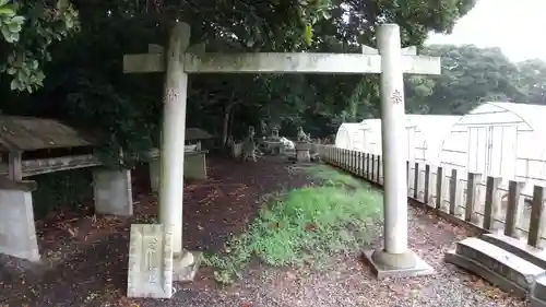 四方権現神社の鳥居