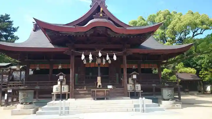 白鳥神社の本殿・本堂