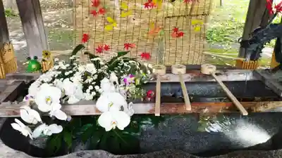 彌彦神社　(伊夜日子神社)の手水舎