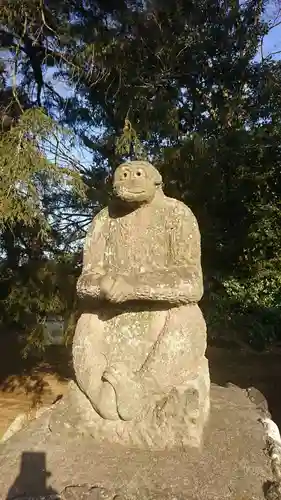 日枝神社の像