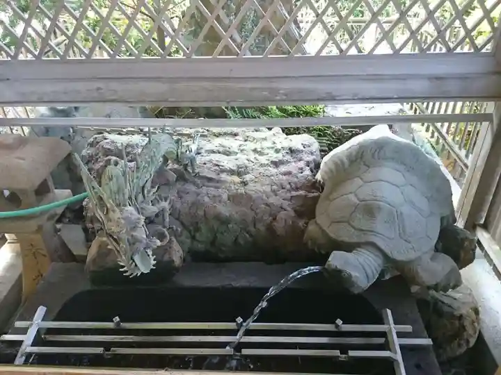 佐伎治神社の手水舎