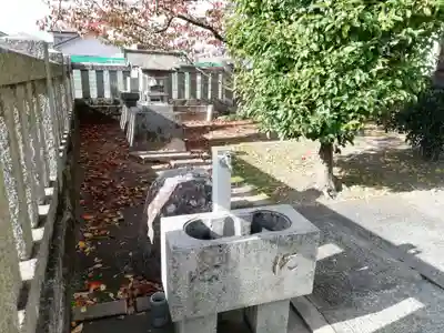 蛭子神社（出来町蛭子神社・天満神社・住吉神社）の手水舎