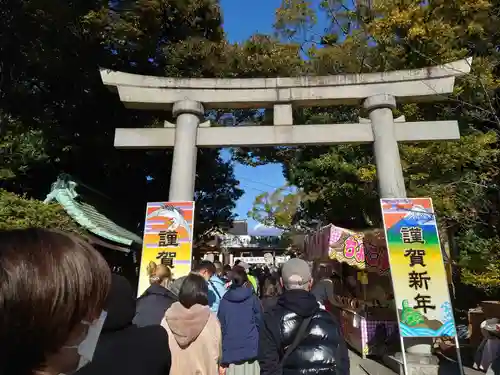 富知六所浅間神社の鳥居