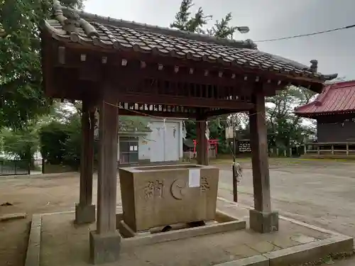 生麦杉山神社の手水舎