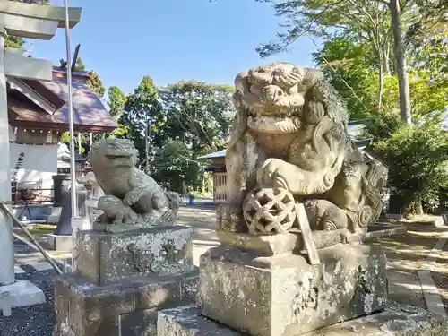 佐波波地祇神社の狛犬