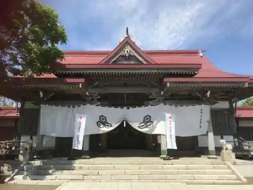 釧路一之宮 厳島神社の本殿・本堂